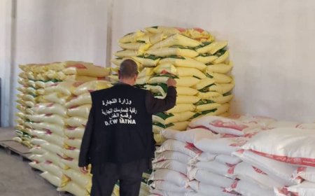 مصالح التجارة تسجل وفرة في المواد الغذائية واسعة الاستهلاك بباتنة