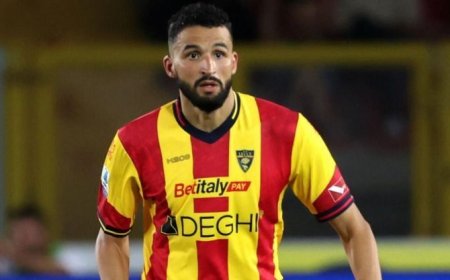 وقت لعب احمد توبة مع ليتشي الإيطالي في تراجع مستمر ويهدد مشاركته في "الكان"