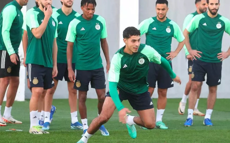 "الخضر"  يتربصون  ب "لومي"و مباراتان وديتان أمام طوغو و بوروندي  في البرنامج