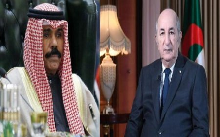 الرئيس تبون يعزي في وفاة أمير الكويت