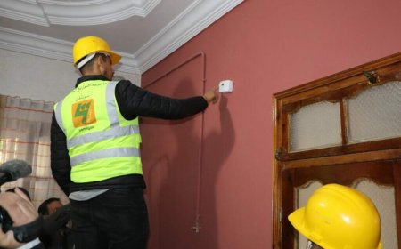 تركيب أكثر من 29000 كاشف غاز أحادي أكسيد الكربون  بالمسيلة