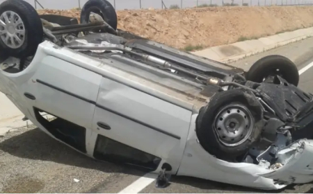 مصرع ستيني إثر إنقلاب سيارته ببرج بوعريريج