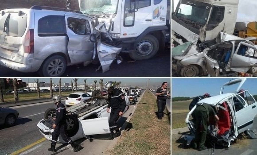 هلاك 27 شخصا وإصابة 1228 آخرين بجروح في حصيلة إرهاب الطرقات