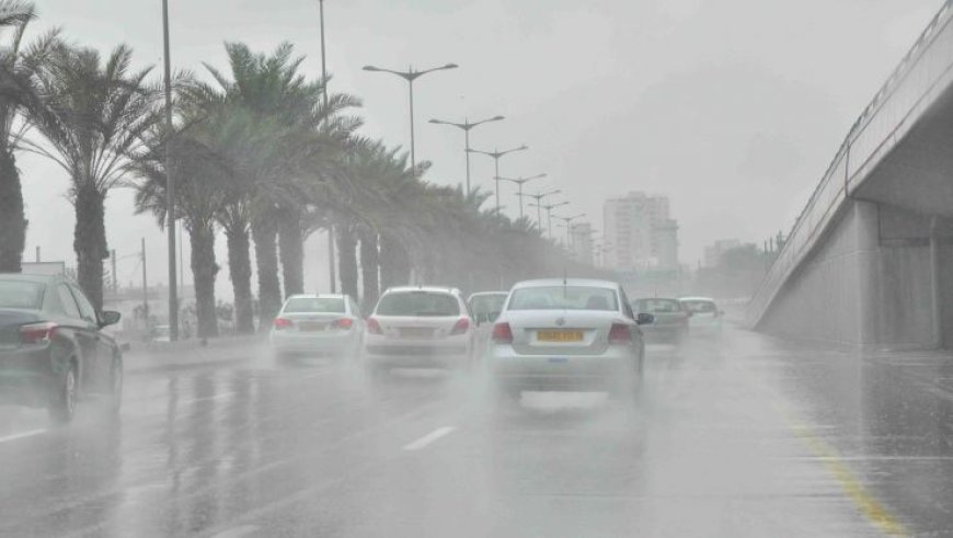 أمطار رعدية على 15 ولاية بداية من مساء اليوم