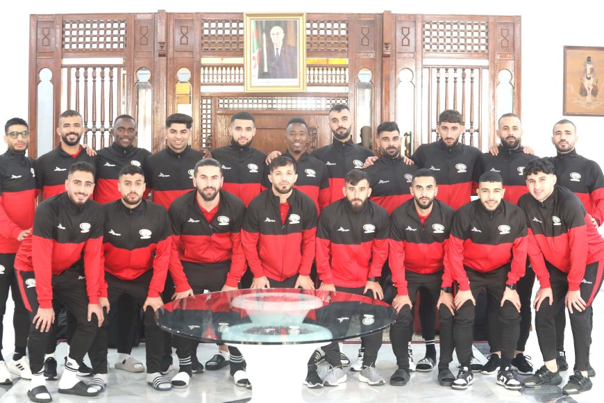 لاعبو المنتخب الفلسطيني يدعمون يوسف عطال