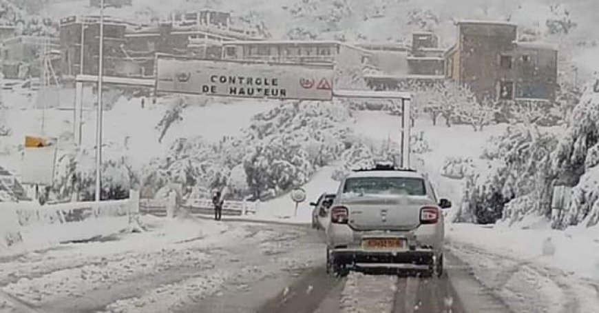 سقوط ثلوج بسمك يصل 15 سم على المرتفعات