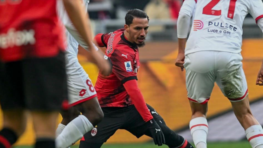 بن ناصر يقود ميلان الى فوز ثمين على مونزا في الدوري الإيطالي ويضاعف حظوظه في اللحاق بالكان