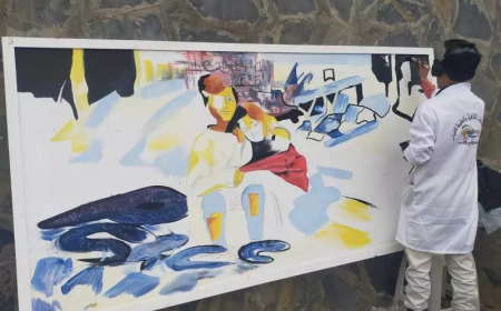 رسومات جدارية بسطيف