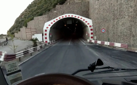 الغلق الرسمي لطريق الكورنيش الرابط بين جيجل وبجاية 