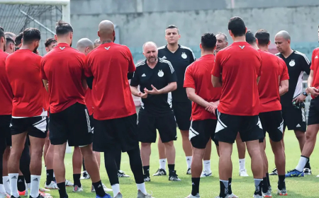 بلماضي يعرض على لاعبيه يوميا مشاهد لانتصارات "كان" 2019 واحتفالات الجزائريين