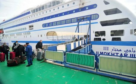 مؤسسة النقل البحري للمسافرين تفند إلغاء رحلة عنابة مرسيليا 