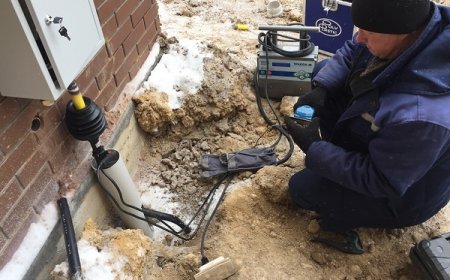 تسرب الغاز على مستوى قناة التوزيع الرئيسية بشارع أول نوفمبر 1954 