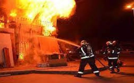 احتراق شقة يتسبب في إصابة  8 أشخاص  بخنشلة