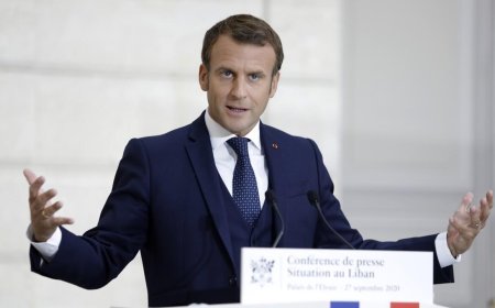 حزب فرنسي معارض يتهم ماكرون بالخيانة 