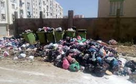 انتشار كبير للقمامة  بمنطقة حراثن بجيجل والسكان يطالبون بتدخل السلطات