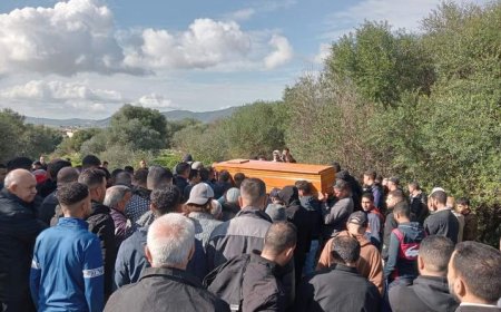 حادث  حافلة مناصري فريق اتحاد عنابة: جثمان سائق  الحافلة  يوارى الثرى