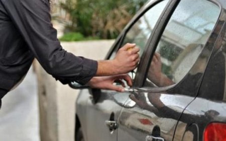 توقيف (03)  أشخاص  متلبسين بالسرقة بالكسر من داخل المركبات بتيزي وزو