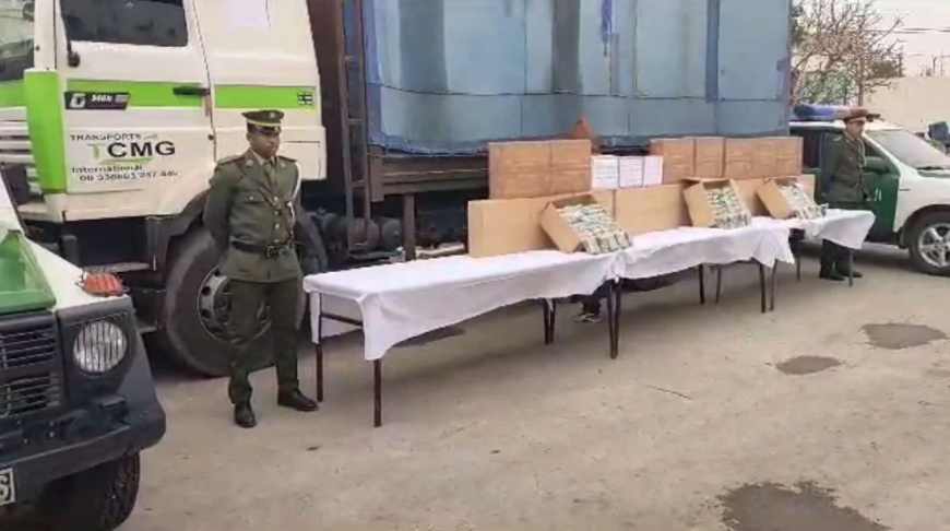 حجز مئة ألف علبة من مادة الشمة المقلدة  بالمسيلة