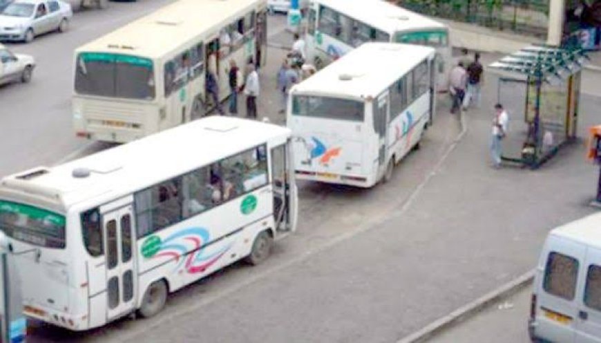 عملية تفتيش للحافلات والخطوط التي تربط البوني بعدة أحياء وبلديات