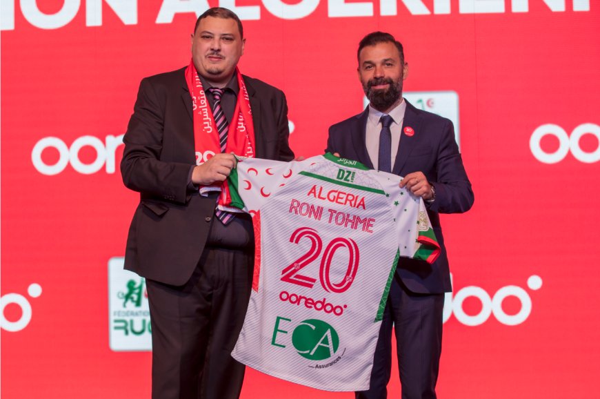في إطار إستراتيجيتها للرعاية الرياضية : Ooredoo  الراعي الرسمي للإتحادية الجزائرية للرغبي