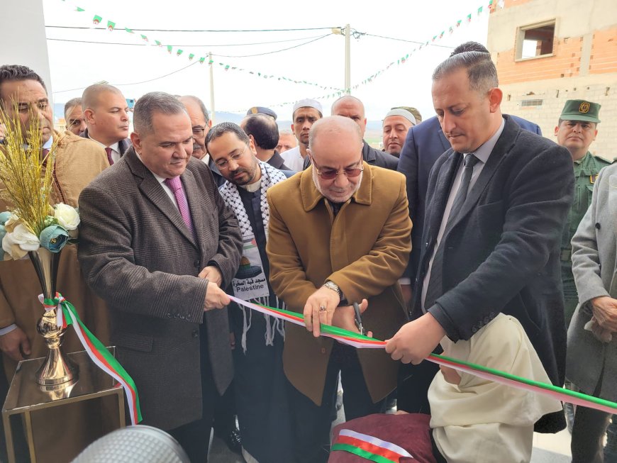 تدشين مسجد الشيخ أحمد حماني بتبسة