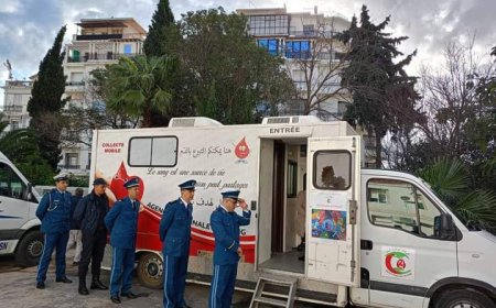 أمن عنابة ينظم حملة للتبرع بالدم