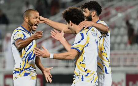 براهيمي يواصل تسجيل الأهداف في الدوري القطري