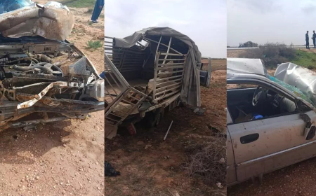 عين وسارة: إصابة 13 شخصا في حادث مرور بحد الصحاري