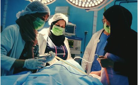 يوم جراحي في الأنف والحنجرة بمستشفى علي النمر بمروانة