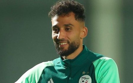 تشخيص خاطئ حرم لاعب الخضر الجديد رفيق غيتان من ظهوره الاول مع الخضر امام بوليفيا