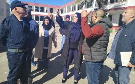 "بوشاشي" تزور مدرسة فلفلي