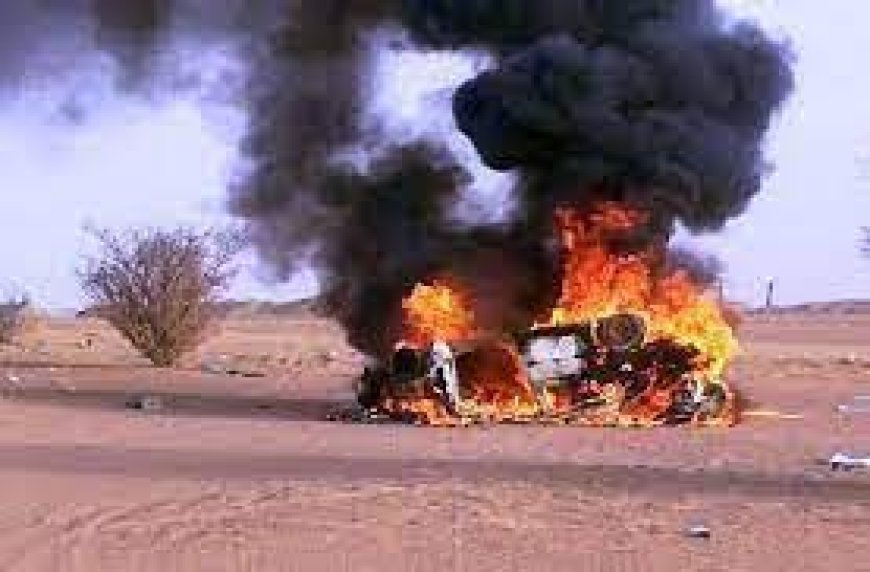 الطارف : احتراق سيارة بأكملها بعين الكرمة