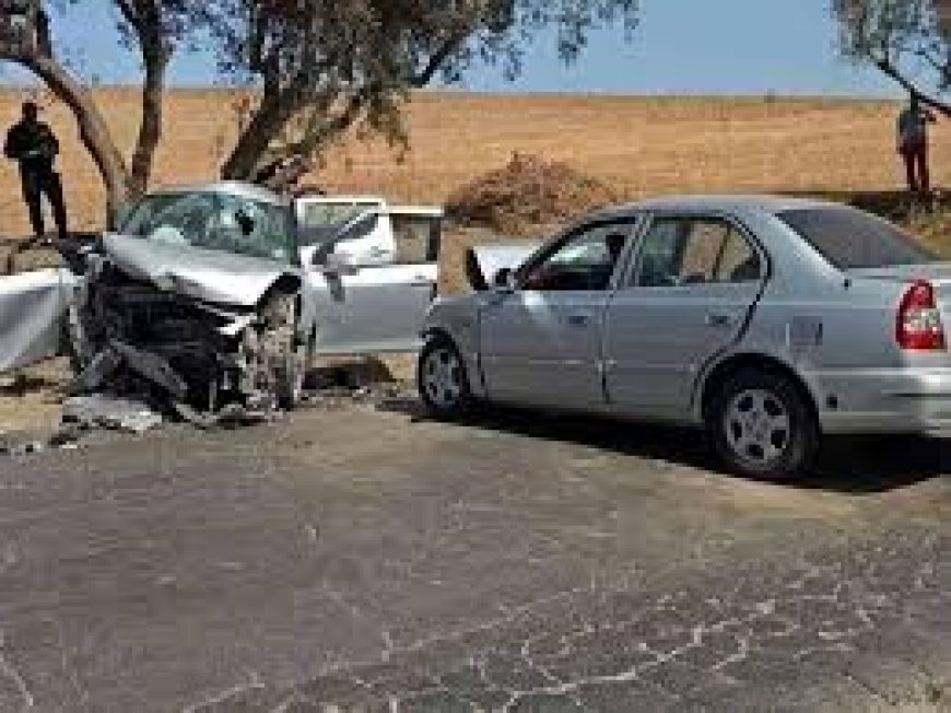 وفاة شخص في حادث  مرور إثر اصطدام بين سيارتين بالمسيلة