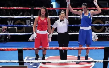 الجزائرية ايمان خليف تحرز ذهبية دورة أمريكا المفتوحة للملاكمة