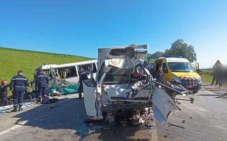 البوني: اصطدام حافلة لنقل المسافرين وشاحنة وسيارتين يخلف 4 جرحى بحي أول ماي