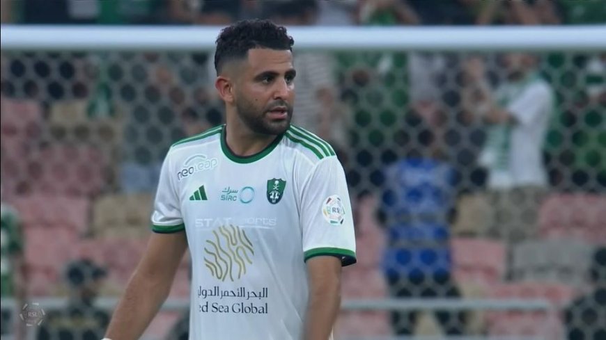 محرز يعبر عن سعادته الكبيرة بالفوز المحقق على اتحاد جدة