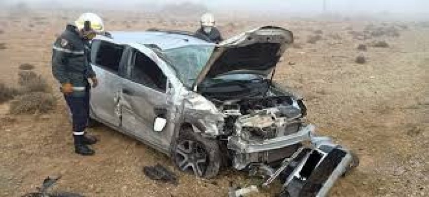 هلاك شخص وإصابة مرافقه في حادث انحراف مركبة بباتنة
