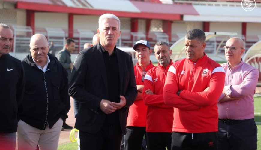 بيتكوفيتش يواصل الاقتراب من اللاعب المحلي ويزور تدريبات فريق جمعية شلف