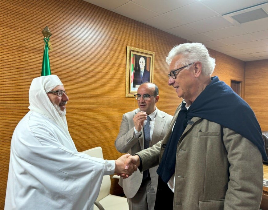 المصمم الألماني في جامع الجزائر