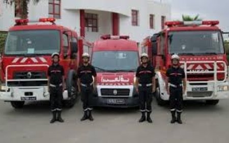 الحماية المدنية التونسية في الطارف