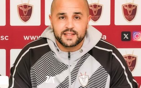 بوقرة يسقط رفقة ناديه المرخية القطري الى الدرجة الثانية