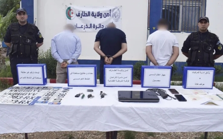 تفكيك شبكة منظمة مختصة في سرقة المركبات بالطارف