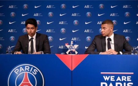 شجار عنيف بين الخليفي ومبابي  