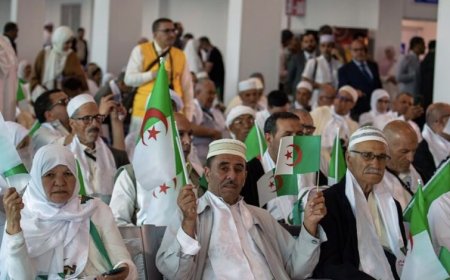 وصول أول فوج من الحجاج الجزائريين إلى البقاع المقدسة