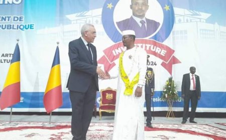 طائرة "طبي " تحط بالتشاد