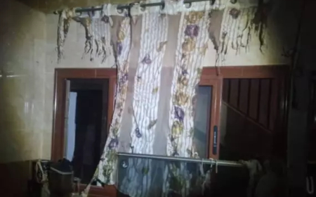 إصابة 10 أشخاص بحروق جراء وقوع انفجار وحريق بإحدى بنايات ولاية الجلفة