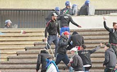 إدانة عدد من مناصري مولودية الجزائر بعام حبسا موقوف النفاذ عقب أحداث شغب بخنشلة 