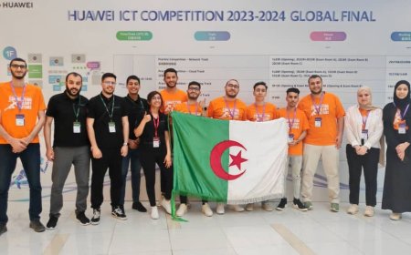 جزائريون يفوزون بمسابقة هواوي للاتصالات بالصين