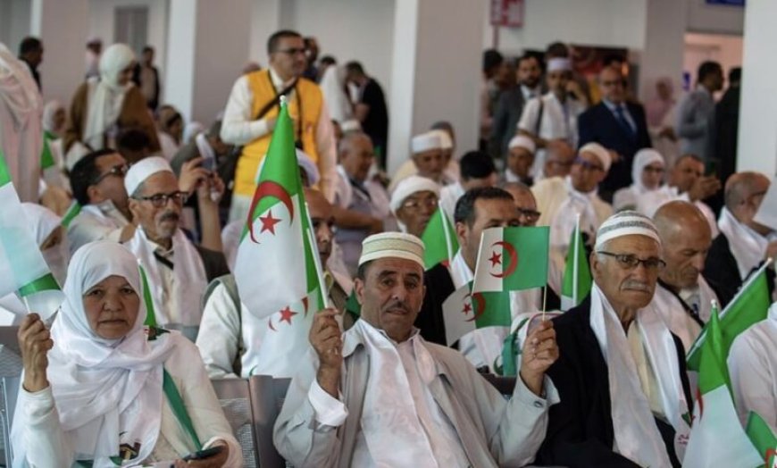وصول أول فوج من الحجاج الجزائريين إلى البقاع المقدسة