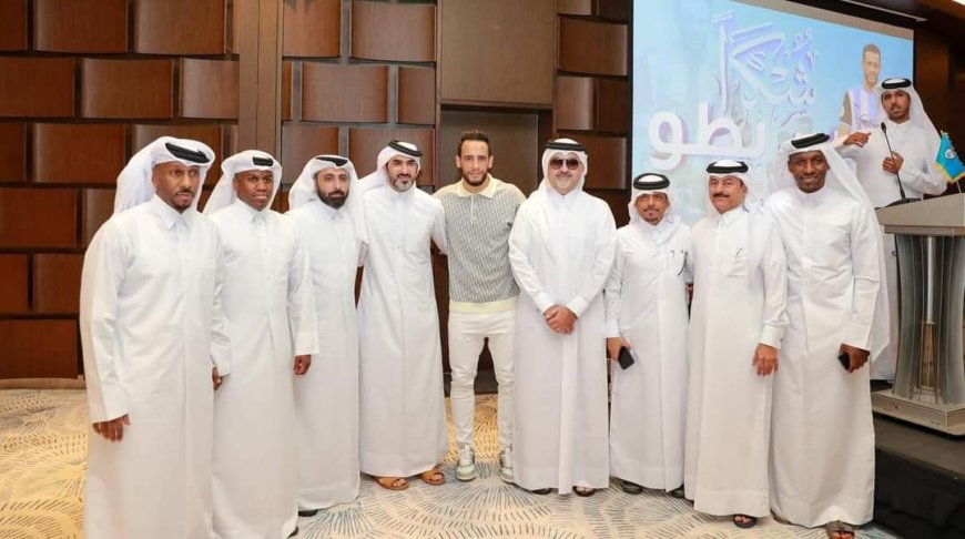 نادي الوكرة يقيم حفل وداع لبن يطو